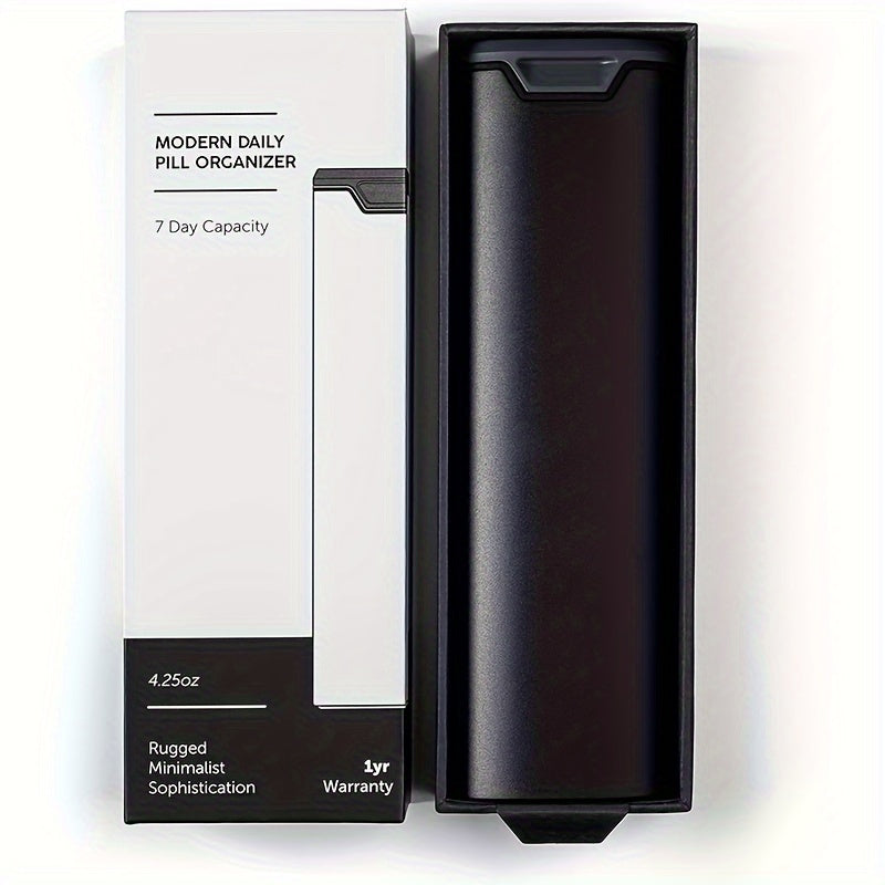 Aluminum Travel-Friendly Pill Organizer