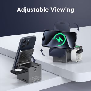 MagCube 3-in-1 Magnetic Wireless Charger