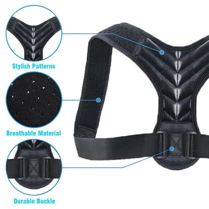 Adjustable Back Posture Corrector Belt